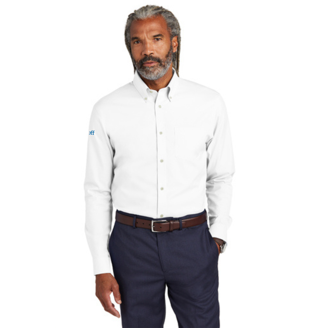 Brooks Brothers® Wrinkle-Free Stretch Pinpoint Shirt