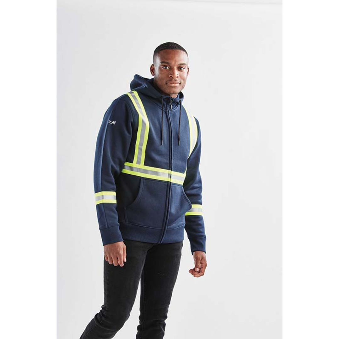 Men's Omega Reflective Zip Hoody