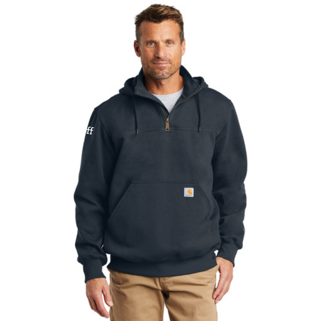 Carhartt ® Rain Defender ® Paxton Heavyweight Hooded Zip Mock Sweatshirt