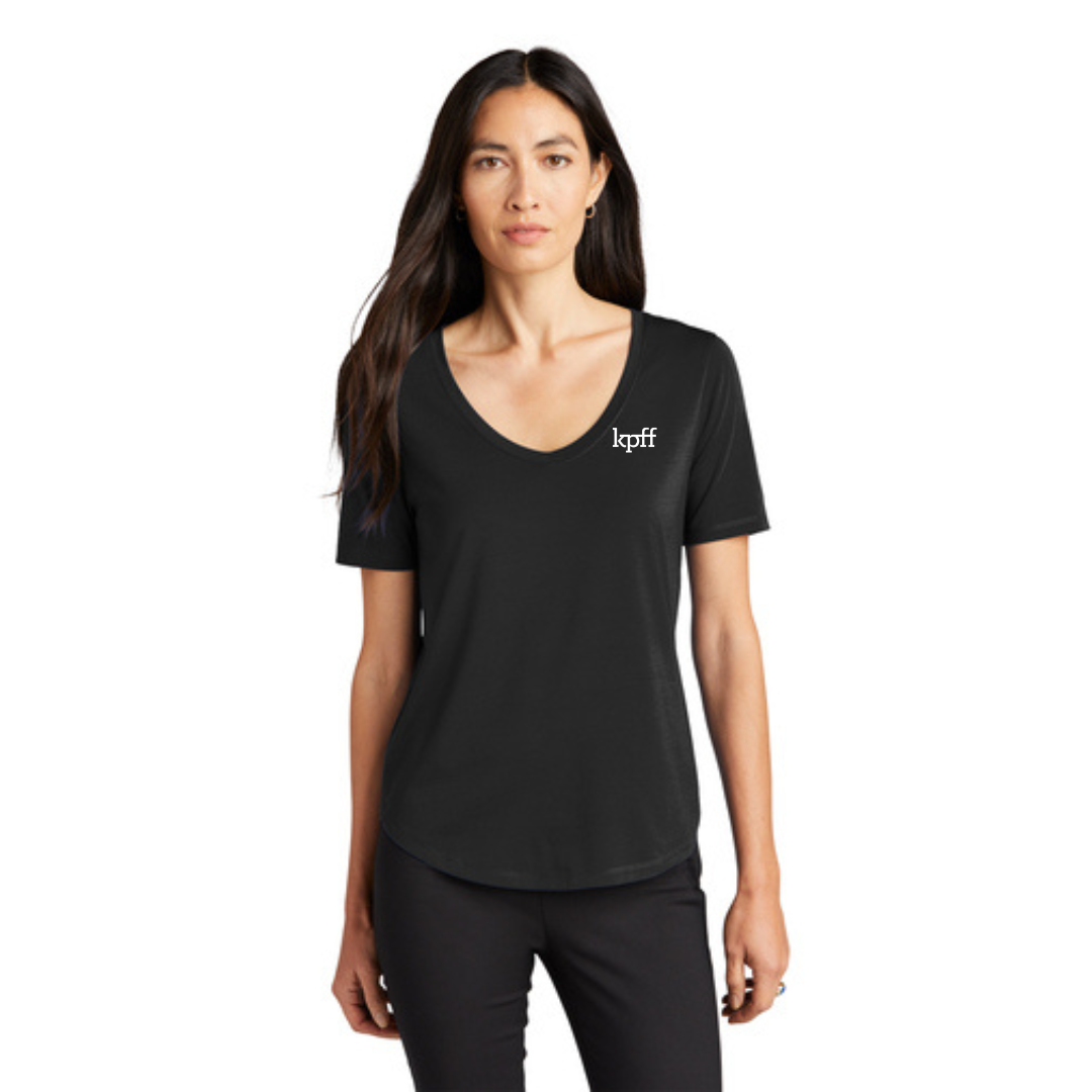 Mercer+Mettle™ Women’s Stretch Jersey Relaxed Scoop