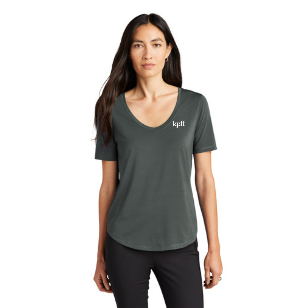 Mercer+Mettle™ Women’s Stretch Jersey Relaxed Scoop