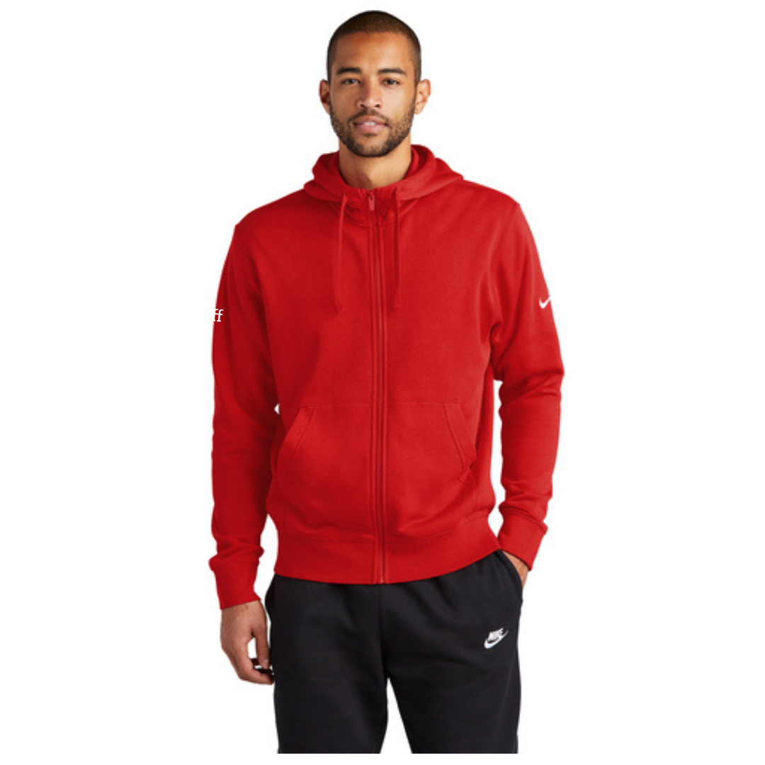 Nike Club Fleece Sleeve Swoosh Full-Zip Hoodie