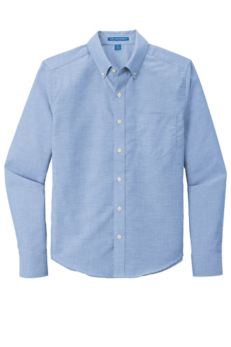 Port Authority ® Untucked Fit SuperPro ™ Oxford Shirt