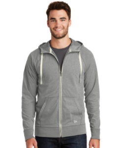 New Era® Sueded Cotton Blend Full-Zip Hoodie