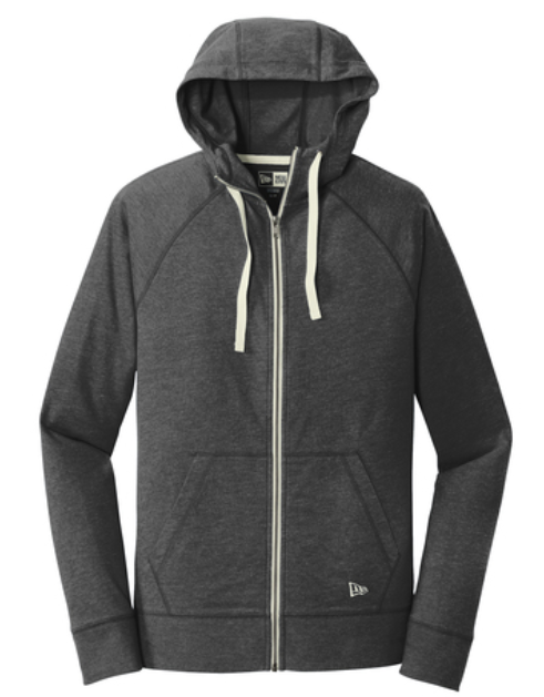 New Era® Sueded Cotton Blend Full-Zip Hoodie
