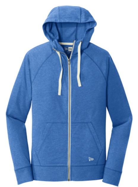 New Era® Sueded Cotton Blend Full-Zip Hoodie