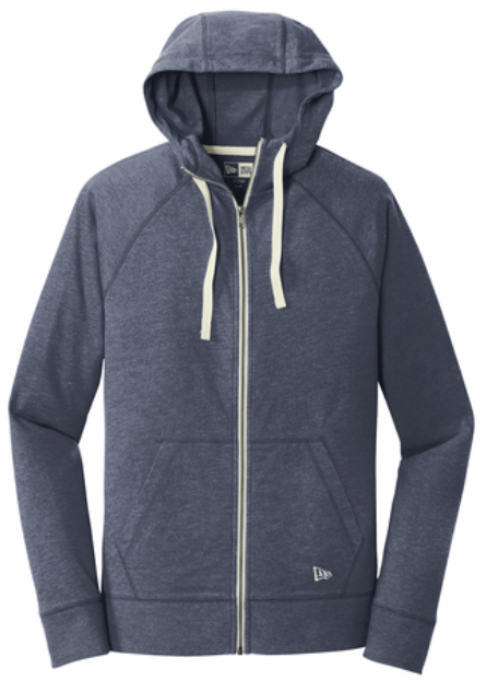 New Era® Sueded Cotton Blend Full-Zip Hoodie