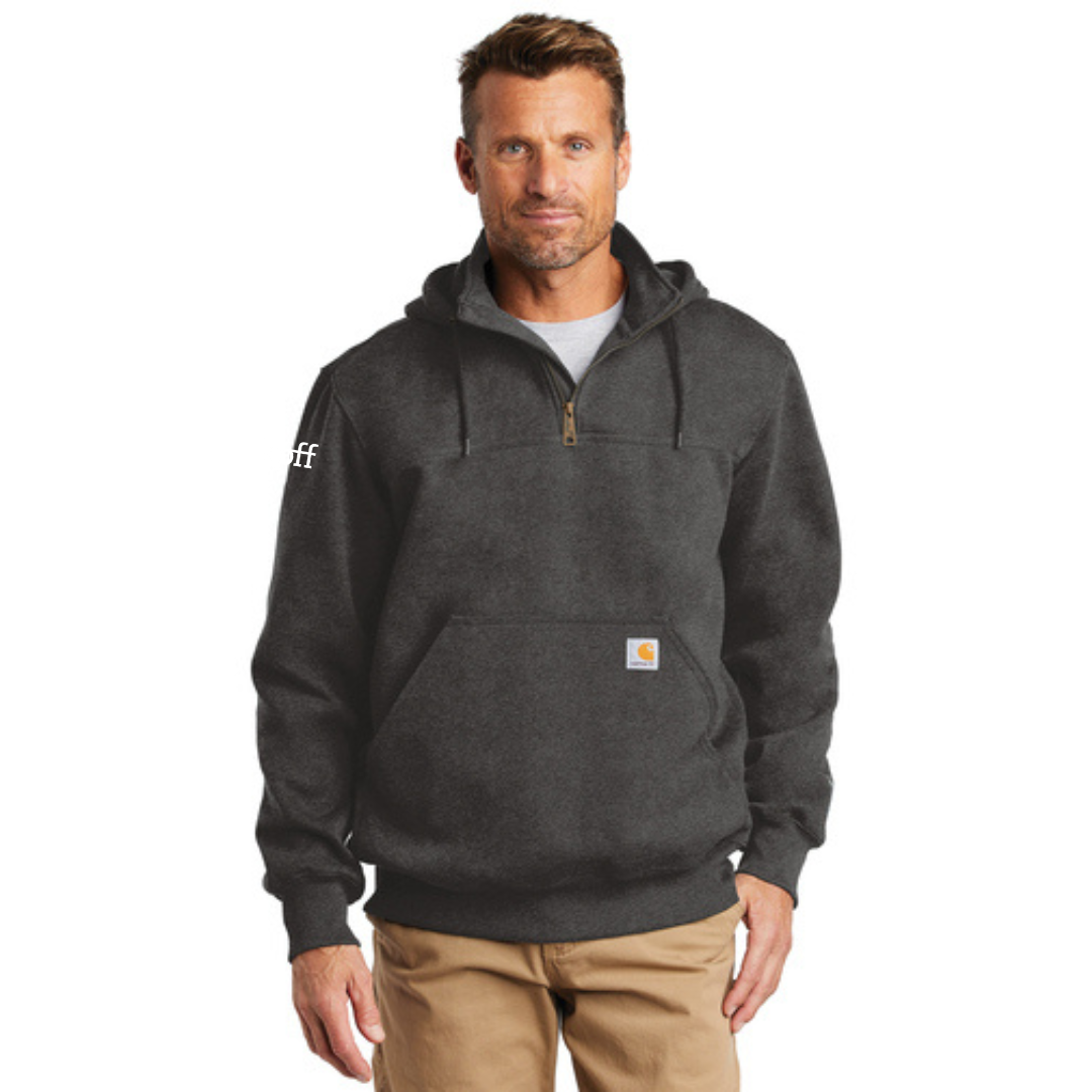 Carhartt ® Rain Defender ® Paxton Heavyweight Hooded Zip Mock Sweatshirt