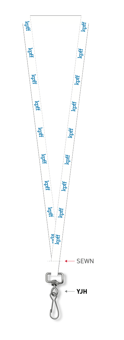 Silkscreened Flat Lanyard (100)